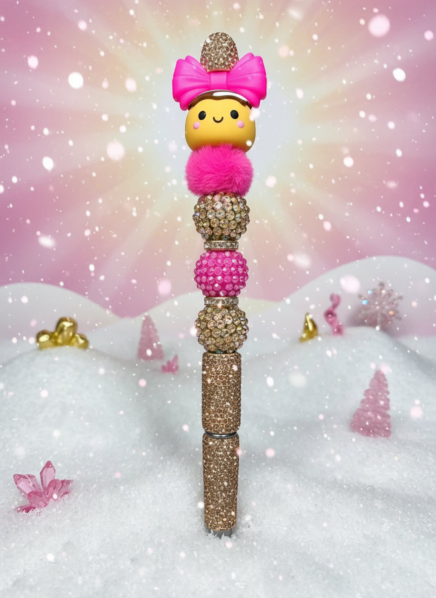 Cute cinnamon roll pen