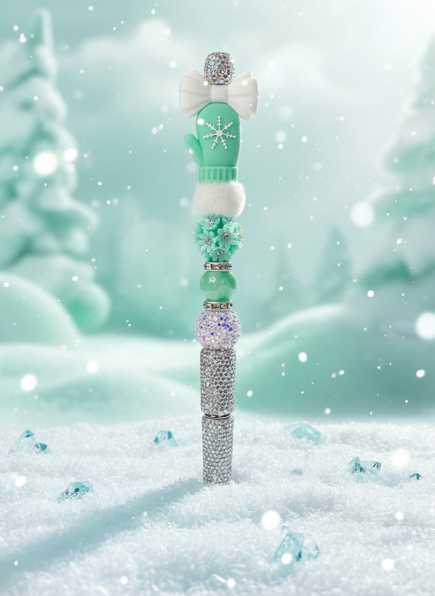 Mint mitten pen