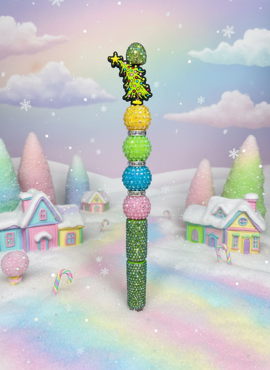Christmas tree pen